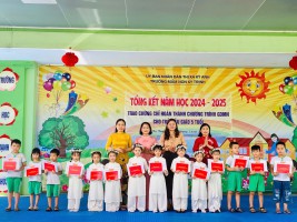TRƯỜNG MẦM NON KỲ TRINH TỔ CHỨC TỔNG KẾT NĂM HỌC 2024 - 2025 VÀ TRAO CHỨNG CHỈ CHO CÁC CHÁU 5 TUỔI