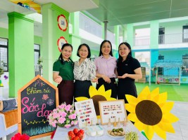 TRƯỜNG MẦM NON KỲ TRINH TỔ CHỨC CÁC HOẠT ĐỘNG CHÀO MỪNG NGÀY QUỐC TẾ PHỤ NỮ 8/3