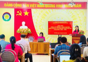 HỘI NGHỊ TỔNG KẾT CÔNG TÁC THI ĐUA, KHEN THƯỞNG KHỐI THI ĐUA SỐ 1-MẦM NON NĂM HỌC 2025 - 2026